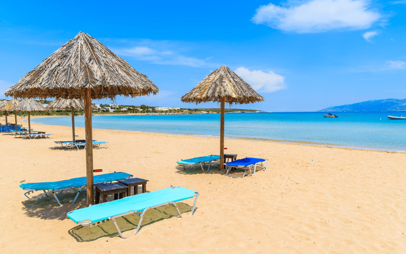 Santa Maria Beach, Paros