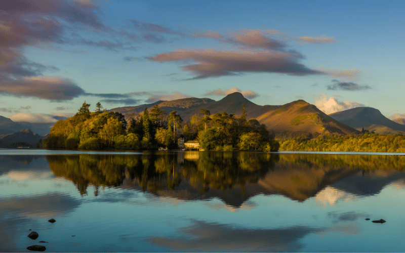 St Herbertโs Island Derwentwater