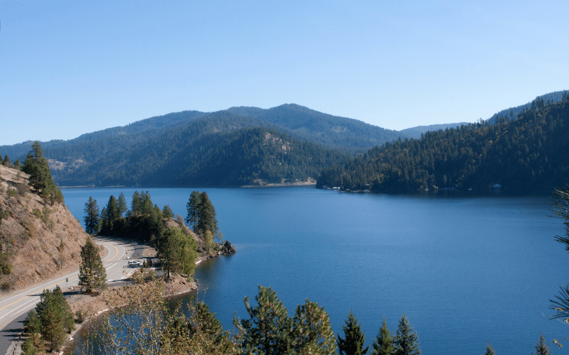 Cougar Bay Lake Coeur d'Alene