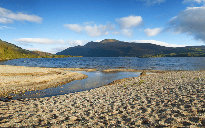 Ardentinny Beach Loch Lomond