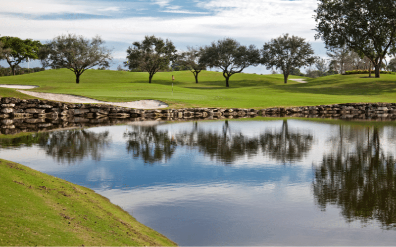 South Winchester Golf Club Pond