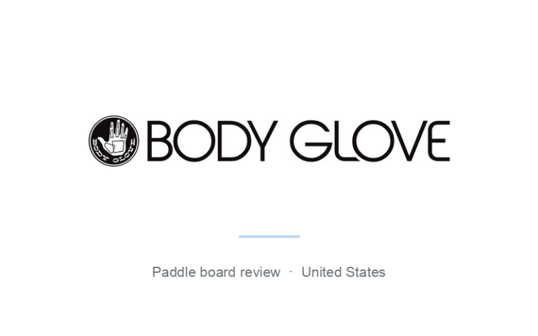 Body Glove logo, paddle board review