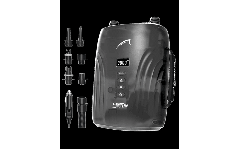 Bluefin E-Swift Pro Elektropumpe mit Akku und 12 V Anschluss
