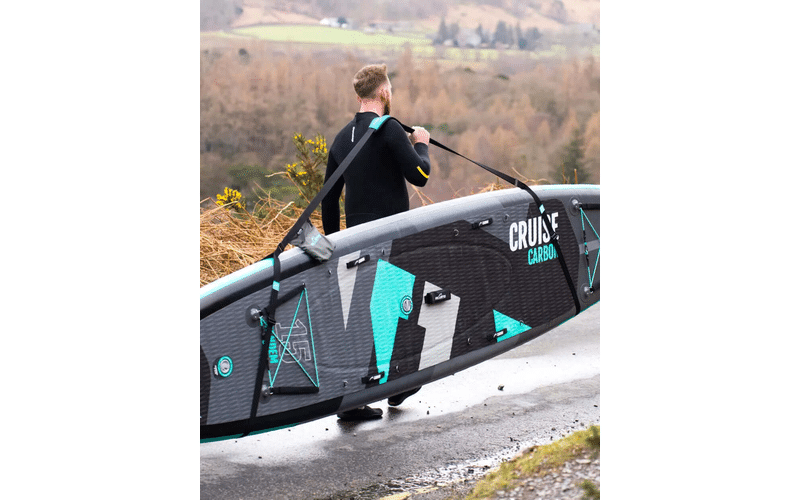Bluefin SUP Tragegurt mit gepolstertem Schulterteil am Board
