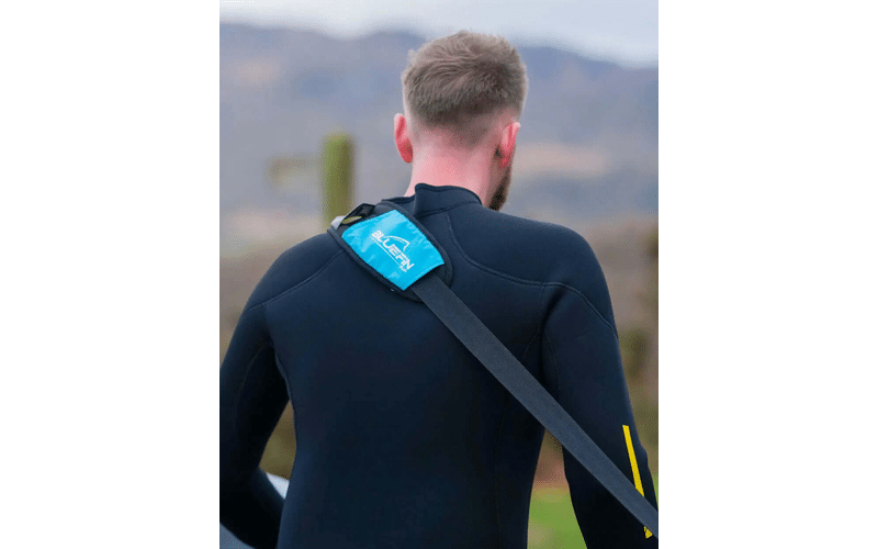Bluefin SUP Tragegurt mit gepolstertem Schulterteil am Board
