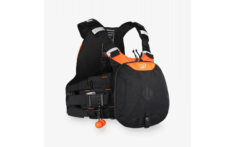 Decathlon Itiwit Auftriebsweste BA X900 70 N mit Schnellabwurfsystem