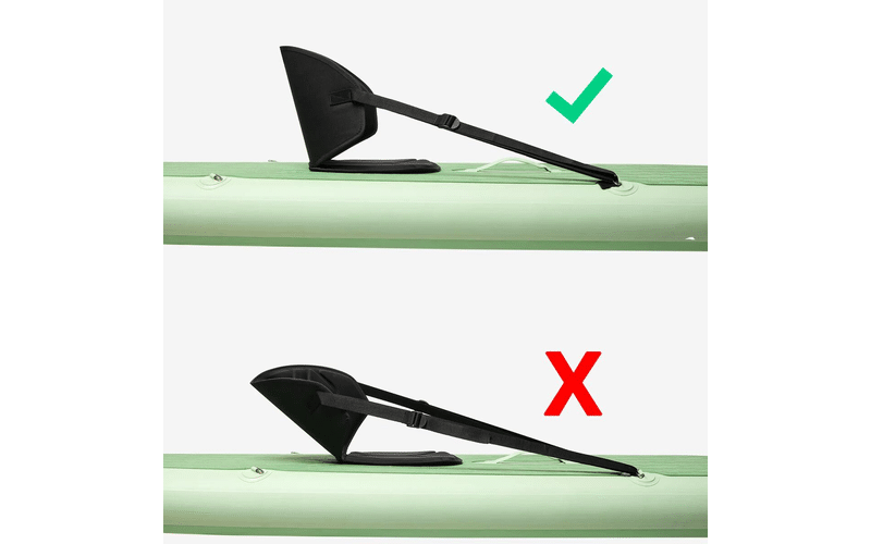Decathlon Itiwit SUP Sitz mit Doppelbefestigung